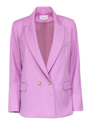 Current Boutique-Argent - Pink Tailored Blazer Sz 12