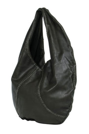 Current Boutique-Arieas - Olive Green Leather Hobo Bag