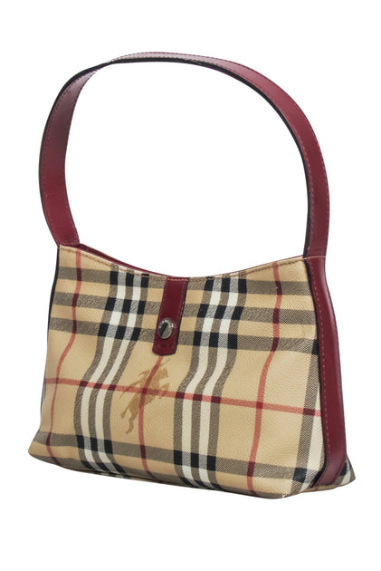 Burberry deals plaid bag