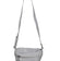 All Saints - Grey Leather Modern Crossbody Bag