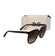 Dolce & Gabbana - Brown Tortoise Oversized Sunglasses