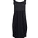 Valentino - Black Dotted Detail Bodice Sleeveless Dress Sz S