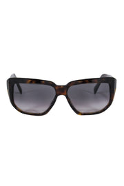 Current Boutique-Celine - Brown Tortoise Square Sunglasses