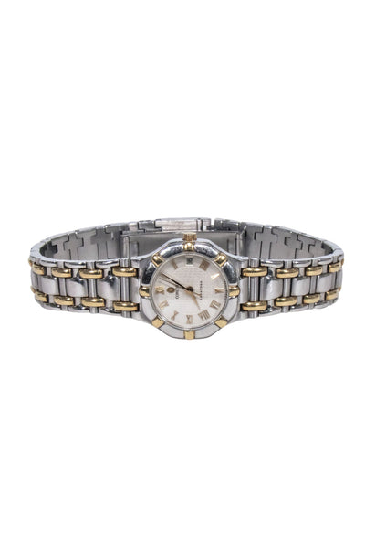 Current Boutique-Concord Saratoga - Silver & Gold Two Tone Swiss Watch