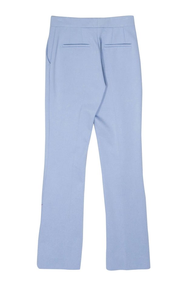 Current Boutique-Dorothee Schumacher - Powder Blue Pleated Detail High Waist Pants Sz 2