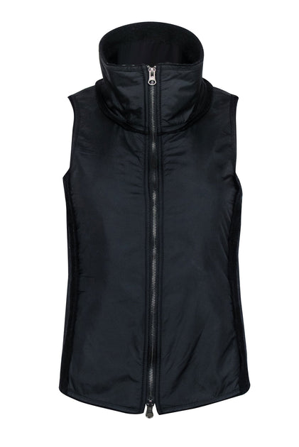 Eileen fisher black on sale vest