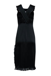Current Boutique-Elizabeth & James - Black "Adriene" Side Split Dress Sz 4
