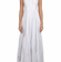 Bird & Knoll - White Cotton Poplin Maxi Dress Sz XS