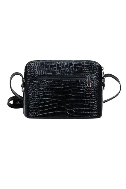 gianni conti black crossbody bag