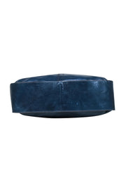 Current Boutique-HOBO - Navy Blue Leather Large Shoulder Bag