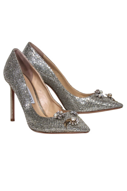 Jimmy choo discount champagne stilettos