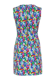 Current Boutique-Kate Spade - Blue w/ Multi Color Floral Print Sleeveless Dress Sz 2