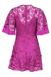 Current Boutique-La Maison Talulah - Purple Eyelet Lace Dress Size XS