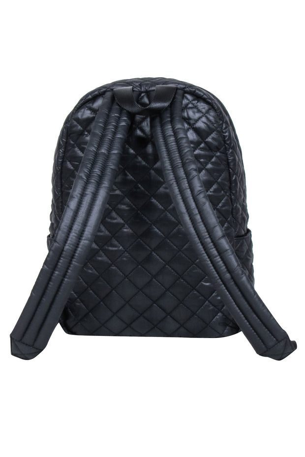 Current Boutique-MZ Wallace - Black Quilted Backpack