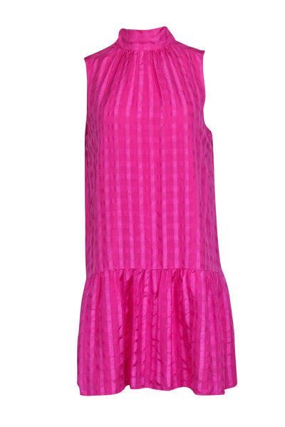 Current Boutique-Marie Oliver - Sleeveless Pink Tie-Neck Dress Sz S