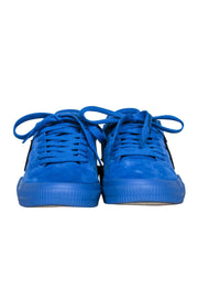 Current Boutique-Off-White - Blue Suede Chunky Sneaker Sz 11