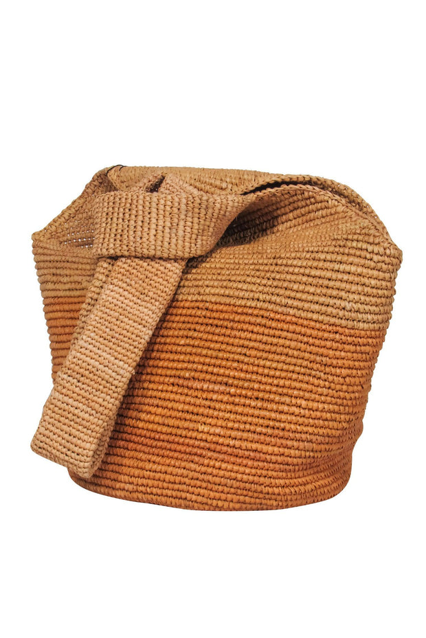 Current Boutique-Sensi Studio - Tan Handwoven Straw Bag