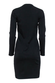 Current Boutique-Shoshana - Black Knit Dress w/ Chain Detail Sz L