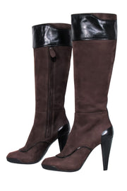 Current Boutique-Tod's - Brown Suede Tall Boots Sz 9