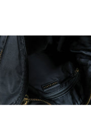 Current Boutique-Tory Burch - Black Nylon Crossbody Bag w/ Gold Hardware