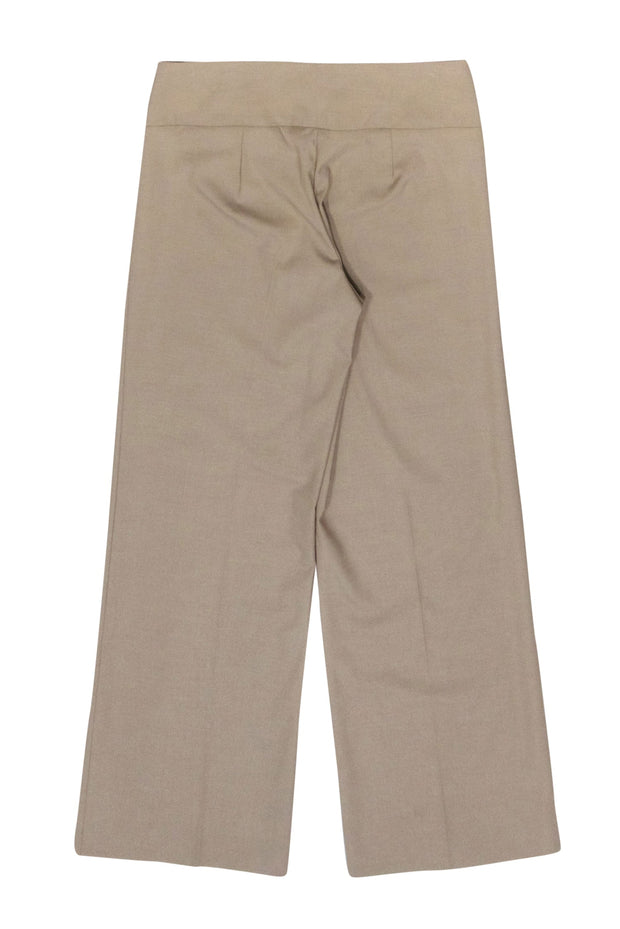 Current Boutique-Trina Turk - Beige Cropped Trousers Sz 2