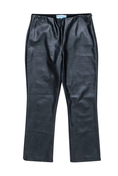 Current Boutique-Tuckernuck - Black Faux Leather Stretch Pants Sz M