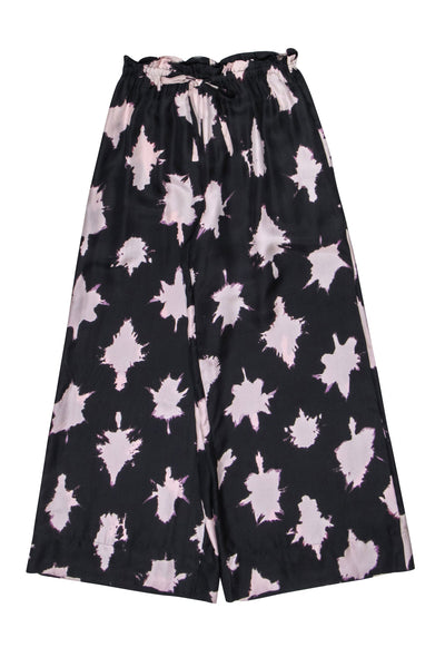 Current Boutique-Ulla Johnson - Black & Taupe Tie Dye Pants Sz 4