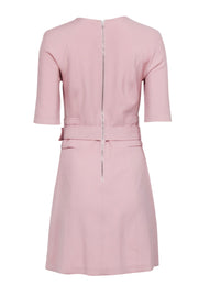 Current Boutique-Veronica Beard - Blush Pink Belted Dress Sz 0