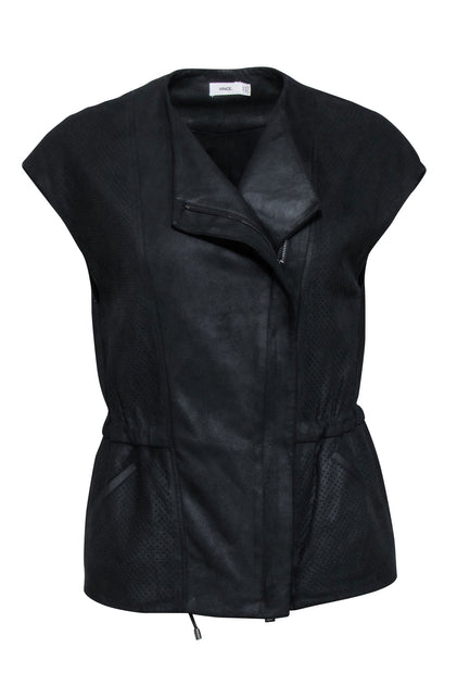 Vince sale leather vest