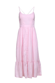 Current Boutique-Xirena - Pink Sleeveless Midi Dress Sz S