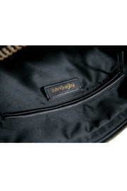 Current Boutique-Yves Saint Laurent - Navy Leather Barrel Handbag