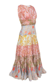 Current Boutique-Zimmermann - Multicolor Paisley Tiered Maxi Dress Sz 8