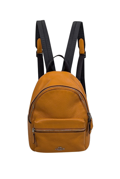 coach campus backpack yellow Coach
