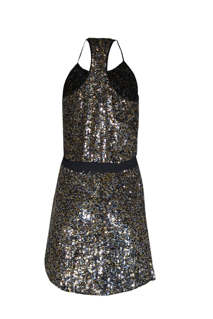 green emerald velvet dress Parker
