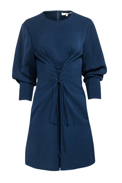 tibi lace up dress Tibi Lace Slip Dress