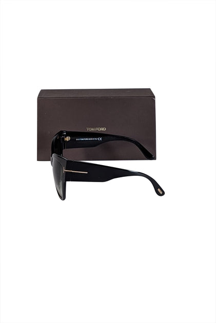 Tom Ford - Black Oversized Large Sunglasses display picture 2