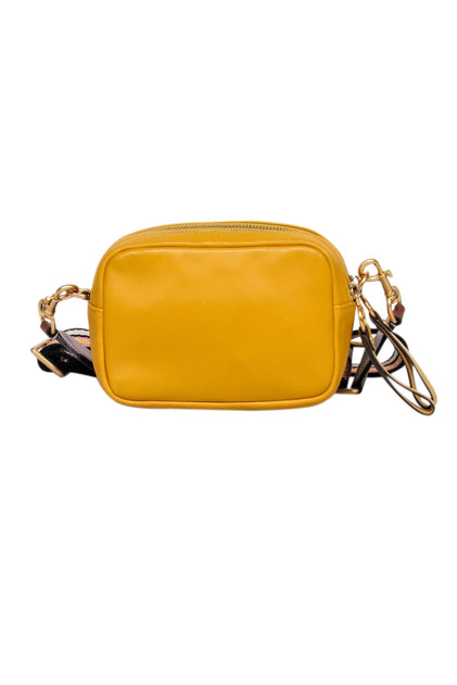 HOT Double Zip Tory Burch Yellow Crossbody Tory Burch Yellow