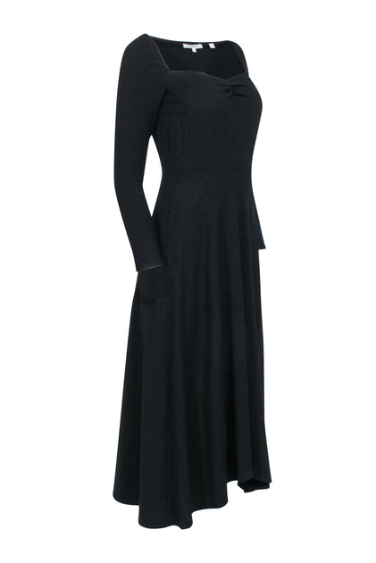 Vince - Black Long Sleeve Midi Dress Sz 0 Vince - Black Long Sleeve Midi Dress Sz 0