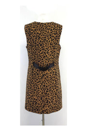 Current Boutique-3.1 Phillip Lim - Tan & Black Leopard Print Dress Sz 10