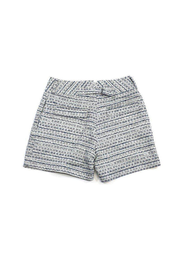 Current Boutique-Adam Lippes - Grey & Blue Tweed Shorts Sz 4