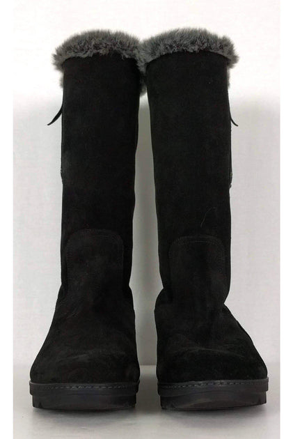 Aquatalia store fur boots