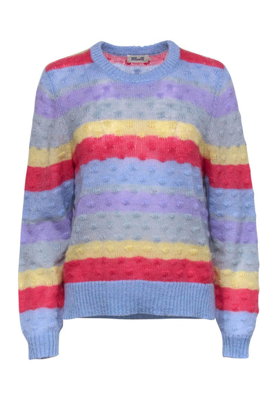 Current Boutique-Baum Und Pferdgarten - Multicolor Stripe Mohair Blend Sweater Sz MS