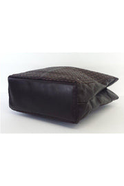 Current Boutique-Bottega Veneta - Brown Woven Leather Tote Bag