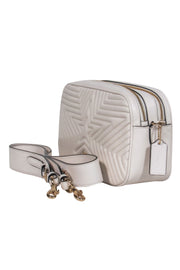Current Boutique-Coach - White Star Quilted Leather Crossbody