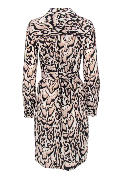 Dvf leopard outlet dress