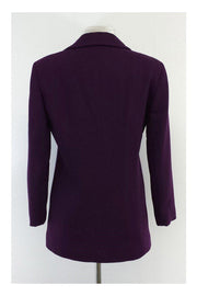 Current Boutique-Donna Karan - Purple Wool Jacket Sz 4