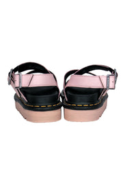 Current Boutique-Dr. Martens - Light Pink Leather Platform Sandals Sz 6