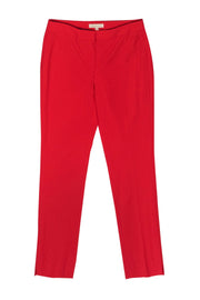 Current Boutique-Etcetera - Bright Red Straight-Leg "Audrey" Pants Sz 6