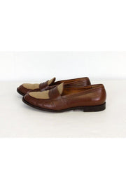 Current Boutique-Ferragamo - Brown Leather Loafers Sz 6