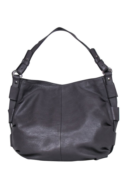Furla Genuine Leather Black tote hobo bag Large